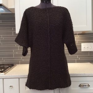 Charcoal tunic sweater