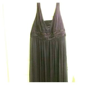 Davids bridal dress purple