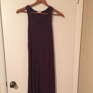 Wine Colored Maxi Dress