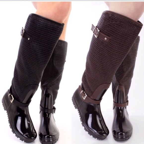 💄 Espresso Rainboots💄 - Picture 3 of 4