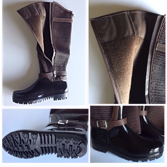 💄 Espresso Rainboots💄 - Picture 4 of 4