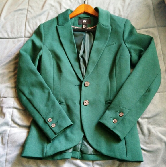 H&M Green Blazer