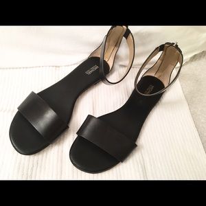 Michael Kors flat with ankle strap