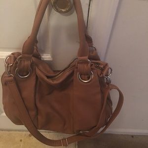 Beige Spacious Handbag