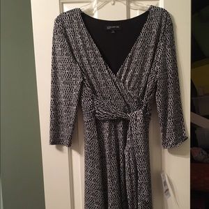 NWT black and white dress