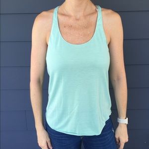 American rag mint green racerback tank