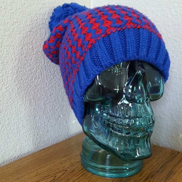 Awesome Blue and Red Beanie