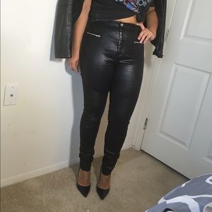 Biker pants never wore them to small on me