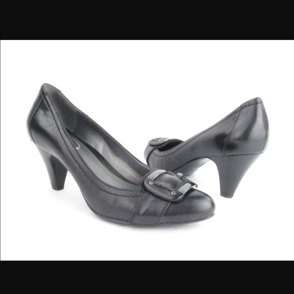 Alfani Step n' Flex Noble Black Pumps