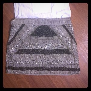 Piperlime Size XL Sequin/beaded skirt