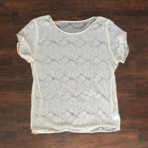 American Apparel Lace Top