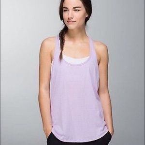 Lululemon 105f Singlet in Lavender - Size 8