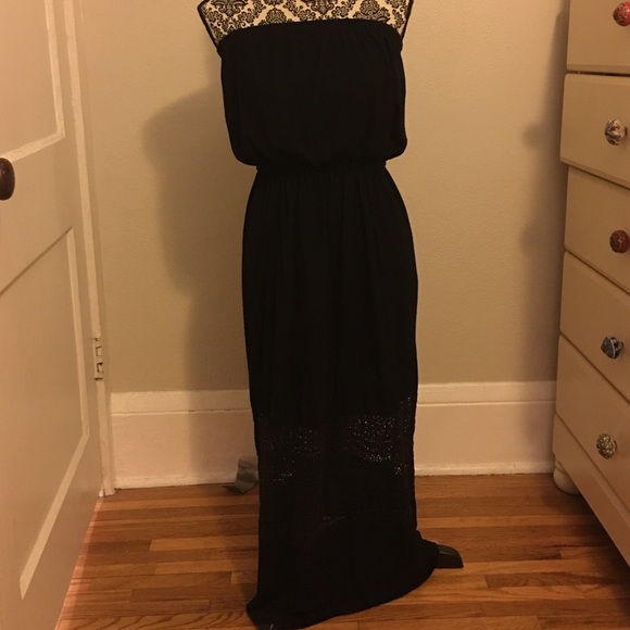 Strapless Maxi Dress