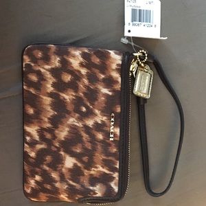 Coach wristlet