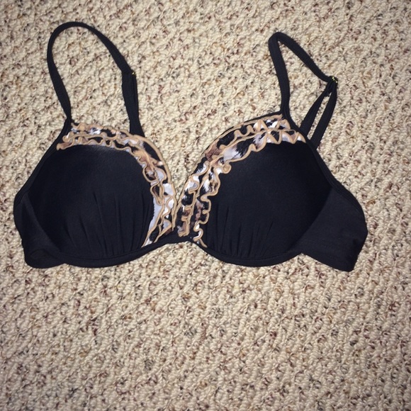 Push up swim top