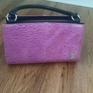 Miche purse shell pink faux ostrich