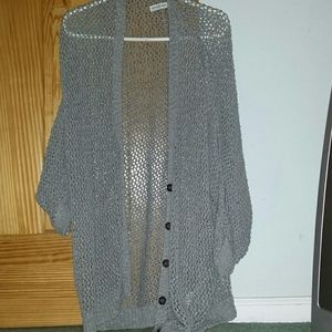 Abercrombie and fitch button sweater