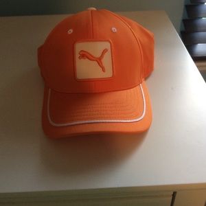Rickie Fowler Orange Puma hat
