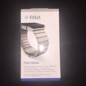 FitBit Blaze Metal Accessory Band & Frame