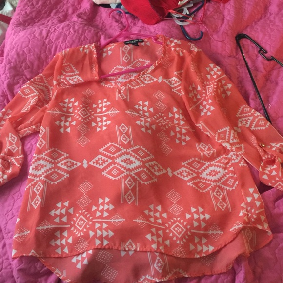 Flowy tribal top
