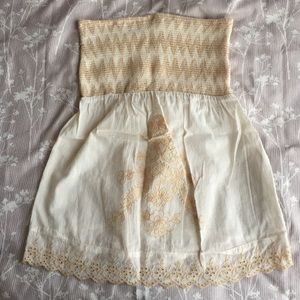 Charlotte Russe | Cream Tube Top