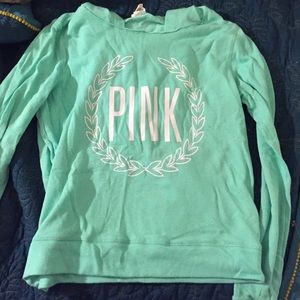 Pink hoodie