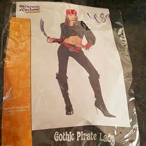 Gothic Pirate Lady Costume