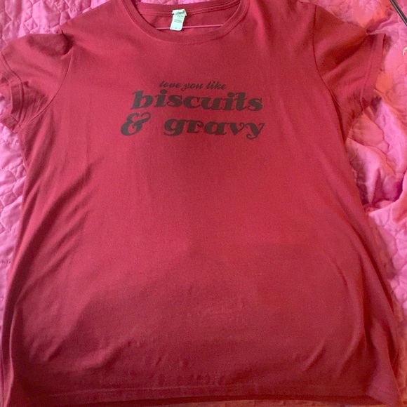Love you like biscuits and gravy tshirt! - Picture 1 of 1