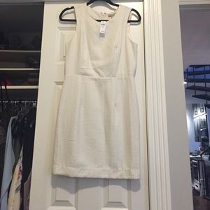 Banana republic cream business casual dress