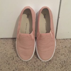 Light pink sneakers