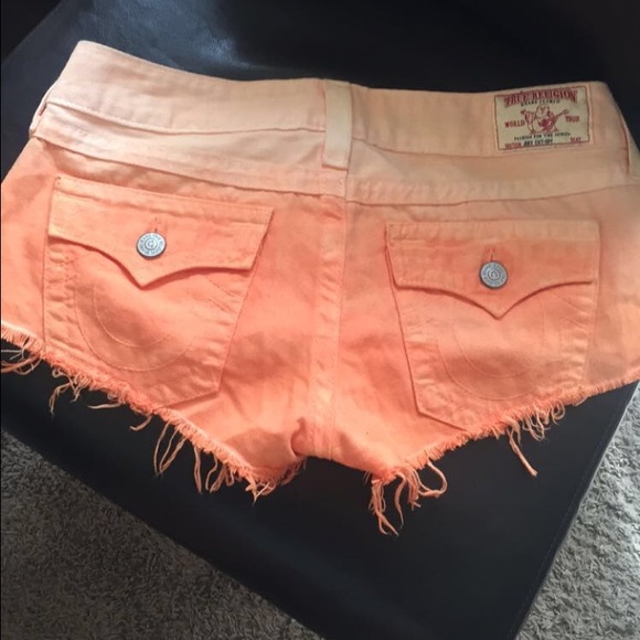 True Religion ombre shorts