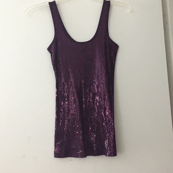 Express sparkle tank top