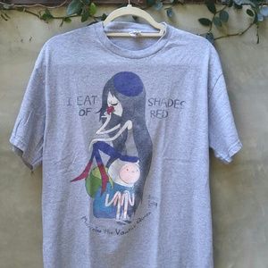 *Adventure Time Marceline and Finn tshirt*