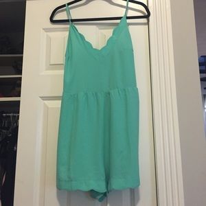Sea foam romper