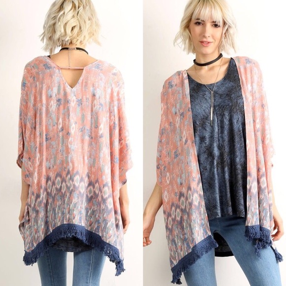 🆕 Chloe Abstract Print Kimono
