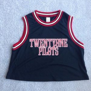 twenty one pilots jersey crop