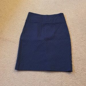 Textured Pencil Skirt