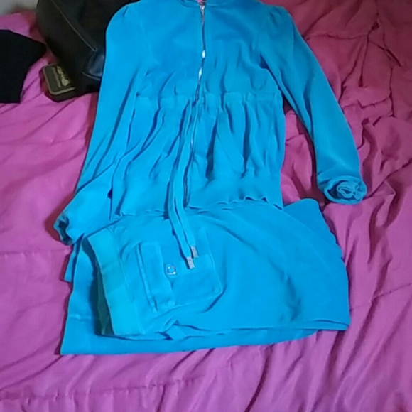 Blue juicy sweatsuit