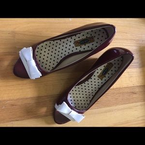 Lulu Hun Amelia Mid Wedges in size 8.5