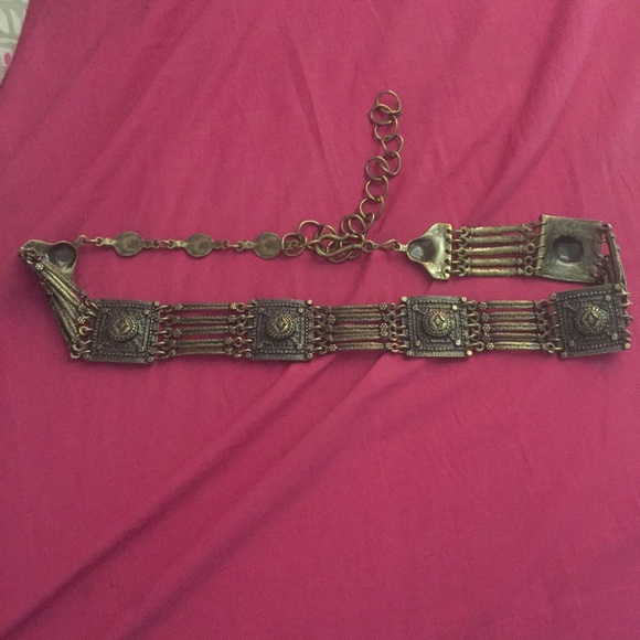 Bronze metal belt