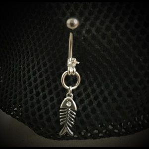 New Sterling Silver Belly Button Ring