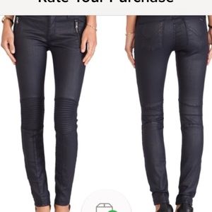 Hudson Stark Moto Super Skinny jeans