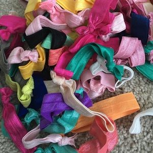 Crease-less elastic hairties great for your hair