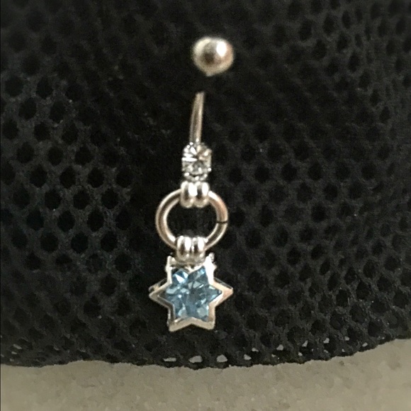 New Sterling Silver Belly Button Ring