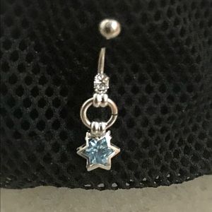 New Sterling Silver Belly Button Ring