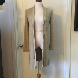 Banana Republic 100% silk long sweater