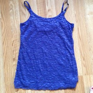 Maurices Purple Lace Cami