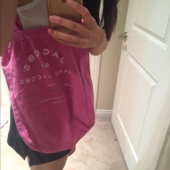 Marc by Marc Jacobs Pink Tote Bag - Picture 2 of 4