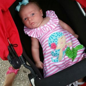 Baby girl one piece outfit