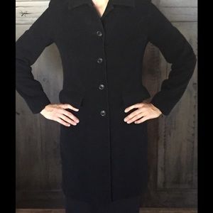 Black winter jacket